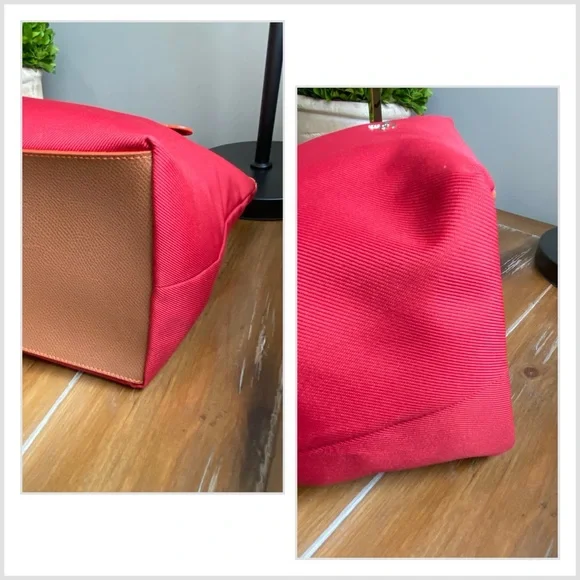 Coach NWT Sawyer Canvas Large Tote Bag Classic Red Turnlock - Picture 14 of 17